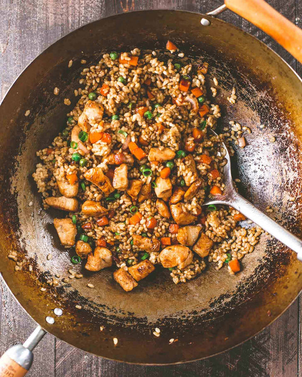 Honey & Garlic Chicken Fried Rice