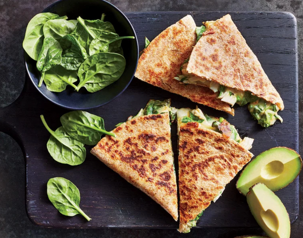 Simple Garlic Chicken Quesadilla Recipe