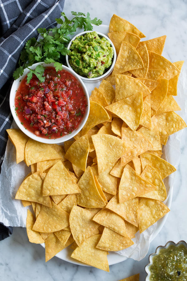 Tortilla Chips With Healthy Salsa