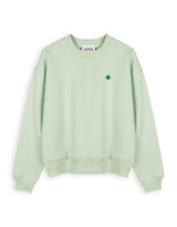 Mint Green Star Organic Cotton Jumper