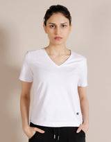 Lou Star Organic Cotton Eco-Friendly T-Shirt - White